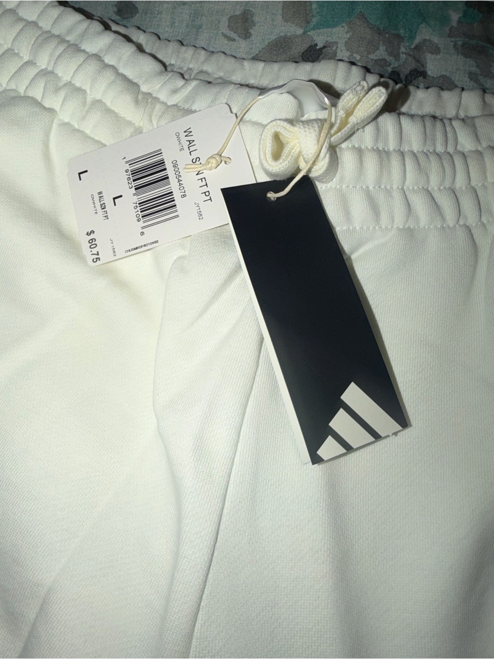 NEW NWT ADIDAS $60.75 OFF WHITE WALL SZN FT PT - Sweatpants/ Pants - Picture 3 of 14